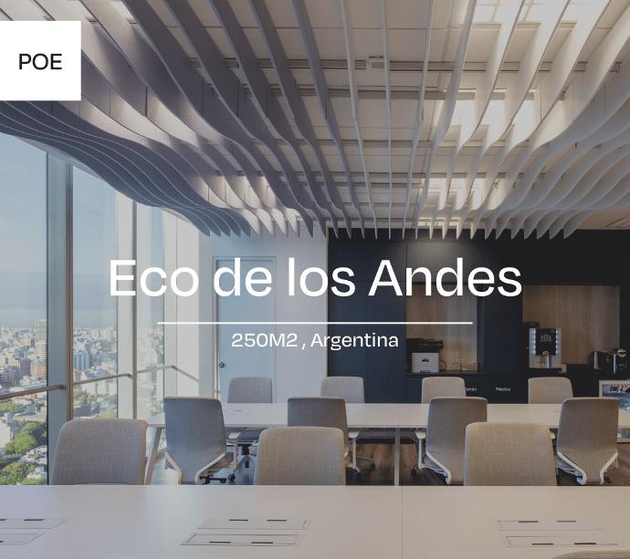 DISEÑO OFICINA ECO DE LOS ANDES